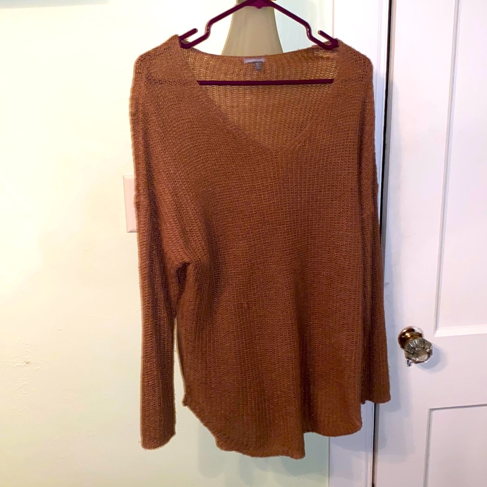 Brown sweater